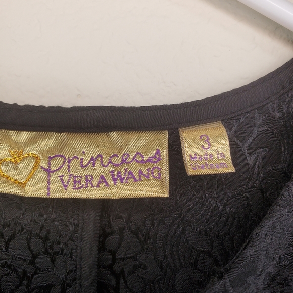 Princess Vera Wang Cocktail Black Dress, Casual Dress, Size 3 - Picture 11 of 15